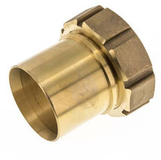 75 mm (3'') y G3'' Tuerca de racor de latón para manguera Junta plana Poliuretano Collares de seguridad EN 14420-5 (DIN 2817)