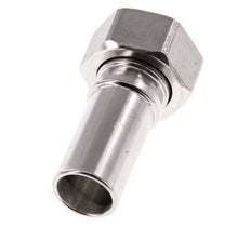 19 mm (3/4'') y G3/4'' Acero inoxidable 1.4401 Tuerca de racor para manguera Junta plana PTFE Collares de seguridad EN 14420-5 (DIN 2817)