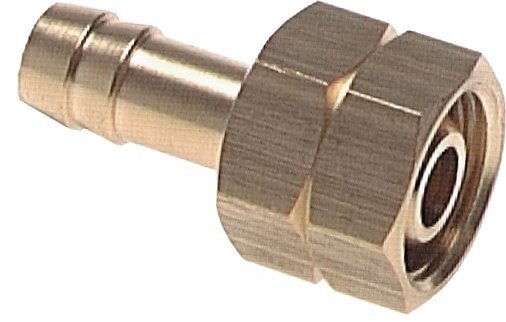 Tuerca de unión de latón de 9 mm (3/8'') y G1/2'' LH