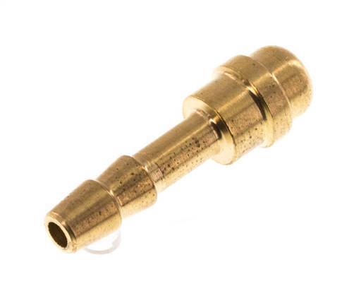 Boquilla de latón de 4 mm sin tuerca de unión (G1/8'') 11mm [10 piezas]