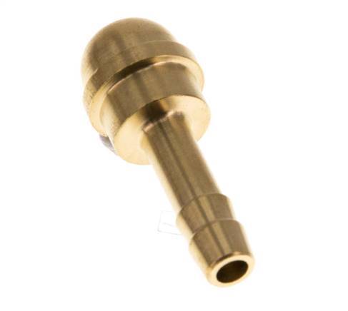Boquilla de latón de 6 mm (1/4'') sin tuerca de unión (G3/8'') [5 piezas]