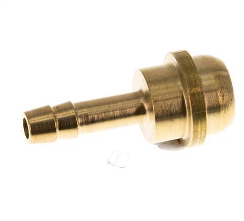 Boquilla de latón de 6 mm (1/4'') sin tuerca de unión (G1/2'') [2 piezas]