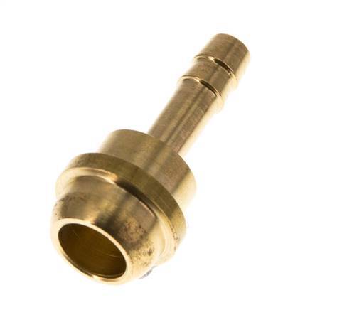 Boquilla de latón de 6 mm (1/4'') sin tuerca de unión (G1/2'') [2 piezas]