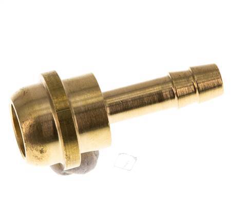 Boquilla de latón de 6 mm (1/4'') sin tuerca de unión (G1/2'') [2 piezas]