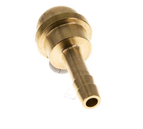 Boquilla de latón de 6 mm (1/4'') sin tuerca de unión (G1/2'') [2 piezas]