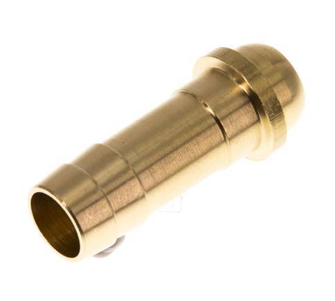Boquilla de latón de 13 mm (1/2'') sin tuerca de unión (G1/2'') [2 piezas]
