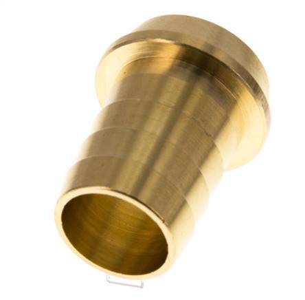 Boquilla de latón de 19 mm (3/4'') sin tuerca de unión (G1'') 17mm [2 Piezas]