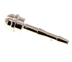 Boquilla de latón niquelado de 4 mm sin tuerca de unión (G3/8'') 14,5mm [2 Piezas]