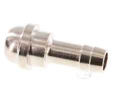 Lengüeta de latón niquelado de 9 mm (3/8'') sin tuerca de unión (G1/2'') 19,5mm [2 Piezas]