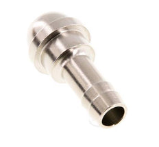 Lengüeta de latón niquelado de 9 mm (3/8'') sin tuerca de unión (G1/2'') 19,5mm [2 Piezas]