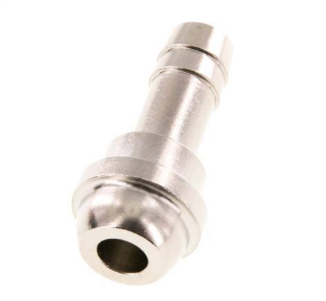 Lengüeta de latón niquelado de 9 mm (3/8'') sin tuerca de unión (G1/2'') 19,5mm [2 Piezas]