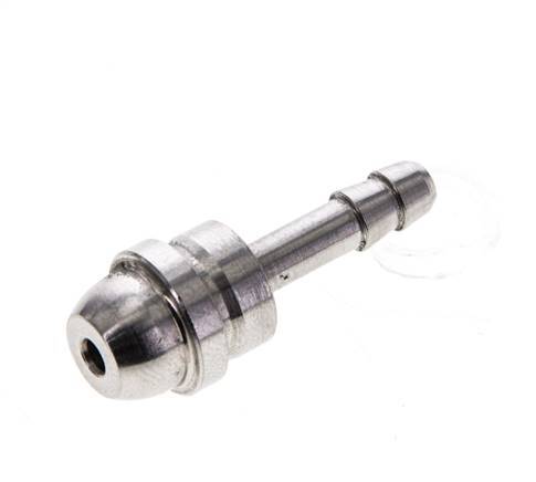 Boquilla de acero inoxidable de 4 mm sin tuerca de unión (G1/4'')