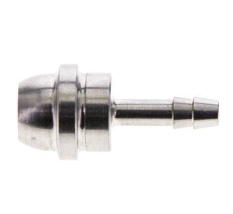 Boquilla de acero inoxidable de 4 mm sin tuerca de unión (G3/8'')