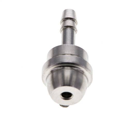 Boquilla de acero inoxidable de 4 mm sin tuerca de unión (G3/8'')