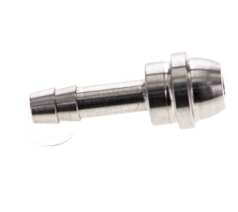 Boquilla de acero inoxidable de 6 mm (1/4'') sin tuerca de unión (G3/8'')