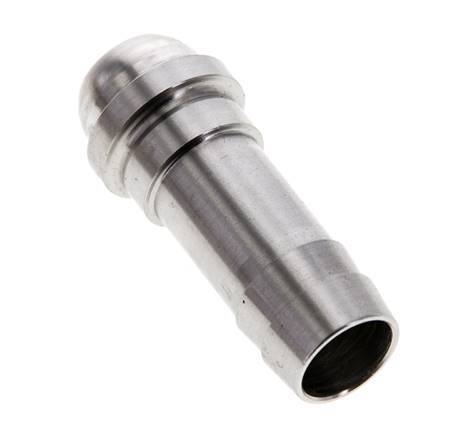 Boquilla de acero inoxidable de 13 mm (1/2'') sin tuerca de unión (G1/2'')