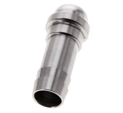 Boquilla de acero inoxidable de 13 mm (1/2'') sin tuerca de unión (G1/2'')