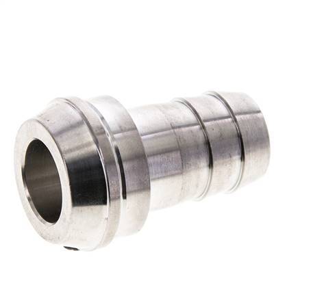 Boquilla de acero inoxidable de 19 mm (3/4'') sin tuerca de unión (G1'') 18mm