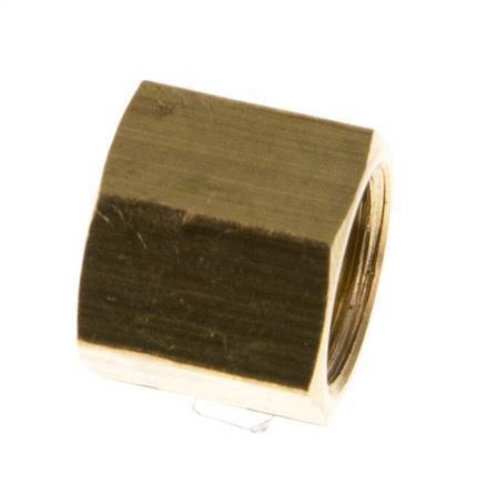 Tuerca de unión de latón de 4/6mm (G1/8'') L11mm [10 Piezas]