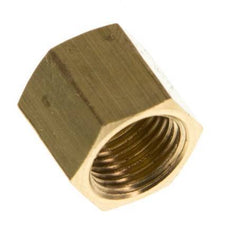 Tuerca de unión de latón de 4/6mm (G1/8'') L11mm [10 Piezas]