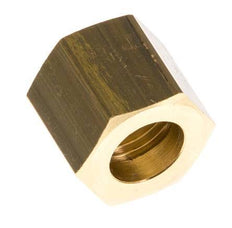 9mm (G1/4'') Tuerca de Unión de Latón L15.5mm [5 Piezas]