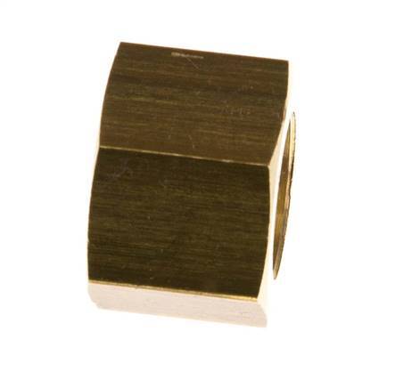 4/6/9mm (G3/8'') Tuerca de Unión de Latón L14.5mm [5 Piezas]