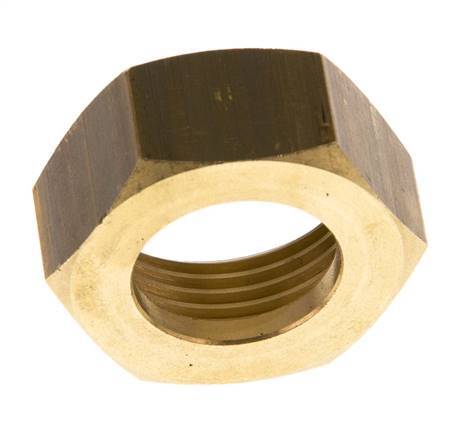 Tuerca de unión de latón de 13mm (G3/4'') L13.5mm [2 Piezas]