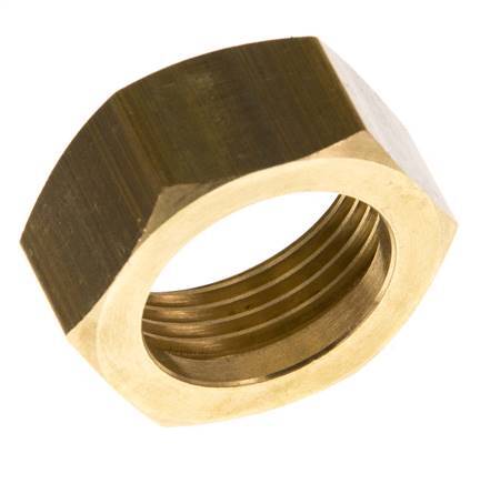 Tuerca de unión de latón de 19mm (G3/4'') L13.5mm [2 Piezas]