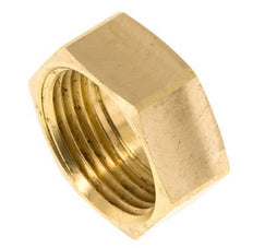 Tuerca de unión de latón de 25mm (G1'') L16mm [2 Piezas]