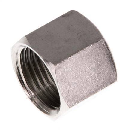 Tuerca de unión de acero inoxidable de 4/6/9mm (G3/8'') L15.5mm [2 Piezas]