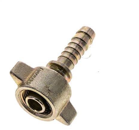 13 mm (1/2'') y G3/4'' Acero / Hierro fundido maleable Boquilla hembra Cuello de seguridad DIN 8537/20033