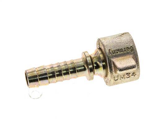 13 mm (1/2'') y G3/4'' Acero / Hierro fundido maleable Boquilla hembra Cuello de seguridad DIN 8537/20033