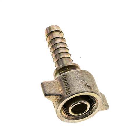13 mm (1/2'') y G3/4'' Acero / Hierro fundido maleable Boquilla hembra Cuello de seguridad DIN 8537/20033