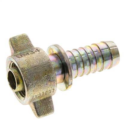 19 mm (3/4'') y G3/4'' Acero / Hierro fundido maleable Boquilla hembra Cuello de seguridad DIN 8537/20033