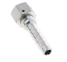 13x25 mm y G1/2'' pilar de manguera de acero galvanizado con tuerca de unión DIN EN 14423 / DIN 2826