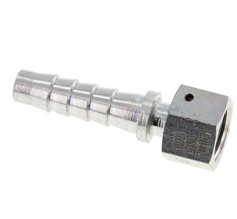 13x25 mm y G1/2'' pilar de manguera de acero galvanizado con tuerca de unión DIN EN 14423 / DIN 2826