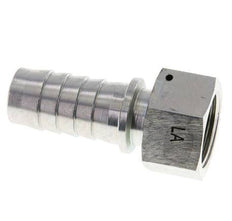 25x40 mm y G1'' pilar de manguera de acero galvanizado con tuerca de unión DIN EN 14423 / DIN 2826