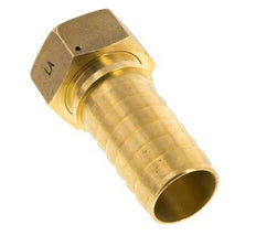 38x54 mm y G1-1/2'' Pilar de latón para manguera con tuerca de unión DIN EN 14423 / DIN 2826