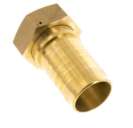 Pilar de latón de 50x68 mm y G2'' con tuerca de unión DIN EN 14423 / DIN 2826