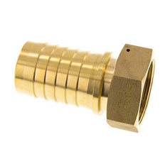 Pilar de latón de 50x68 mm y G2'' con tuerca de unión DIN EN 14423 / DIN 2826