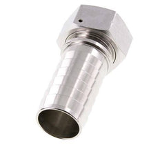 38x54 mm y G1-1/2'' Pilar de manguera de acero inoxidable 1.4301 con tuerca de unión DIN EN 14423 / DIN 2826