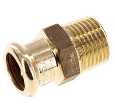 Press Fitting - 15mm Hembra & R 1/2'' Macho - Aleación de cobre