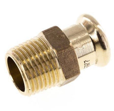 Press Fitting - 15mm Hembra & R 1/2'' Macho - Aleación de cobre