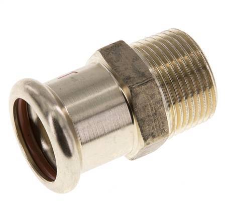 Racor a presión - 22 mm hembra y R 3/4'' macho - Aleación de cobre