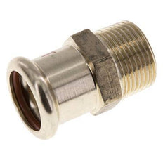 Racor a presión - 22 mm hembra y R 3/4'' macho - Aleación de cobre