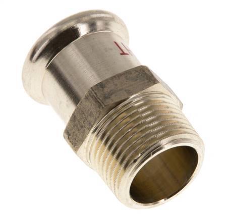 Racor a presión - 22 mm hembra y R 3/4'' macho - Aleación de cobre