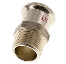 Racor a presión - 22 mm hembra y R 3/4'' macho - Aleación de cobre
