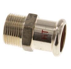 Racor a presión - 22 mm hembra y R 3/4'' macho - Aleación de cobre