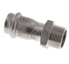 Racor a presión - 22 mm hembra y R 3/4'' macho - Acero inoxidable