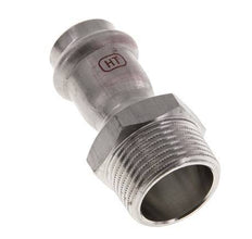 Racor a presión - 22 mm hembra y R 1'' macho - Acero inoxidable